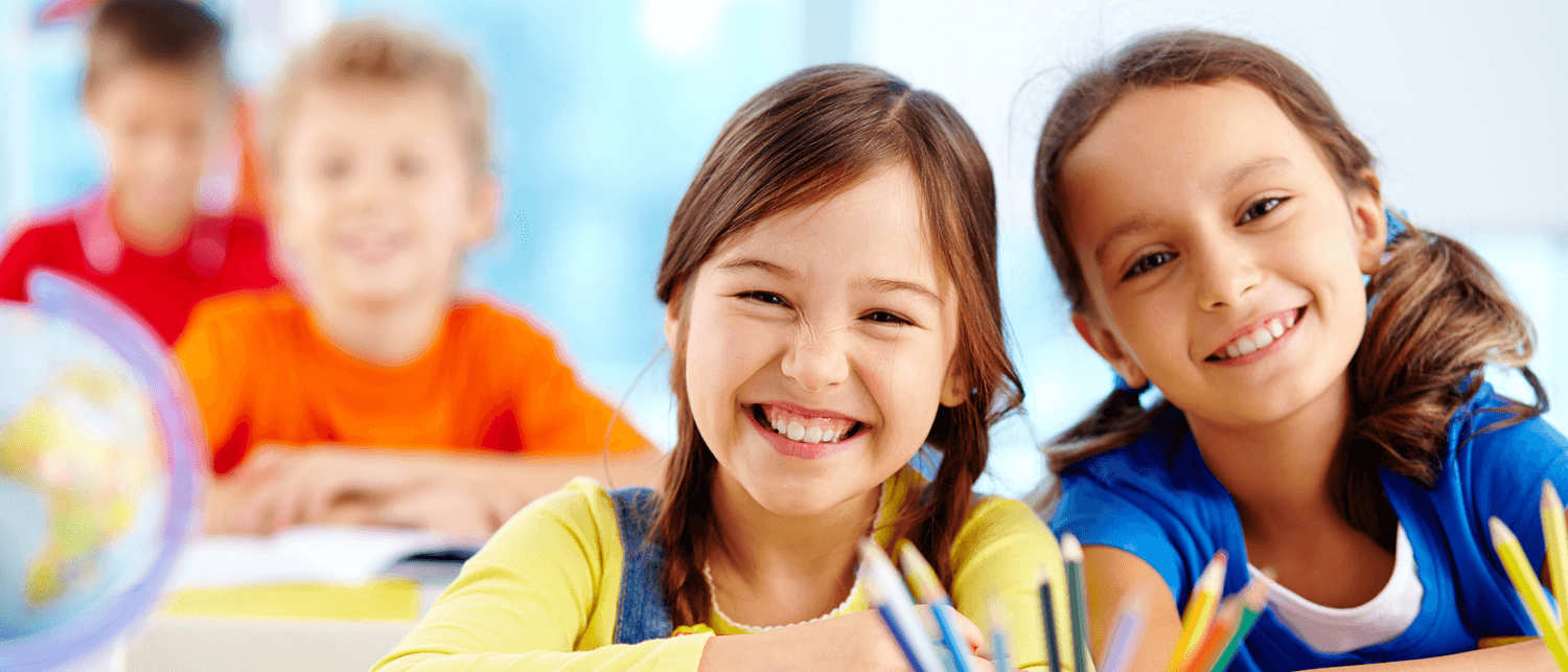 kids with smile